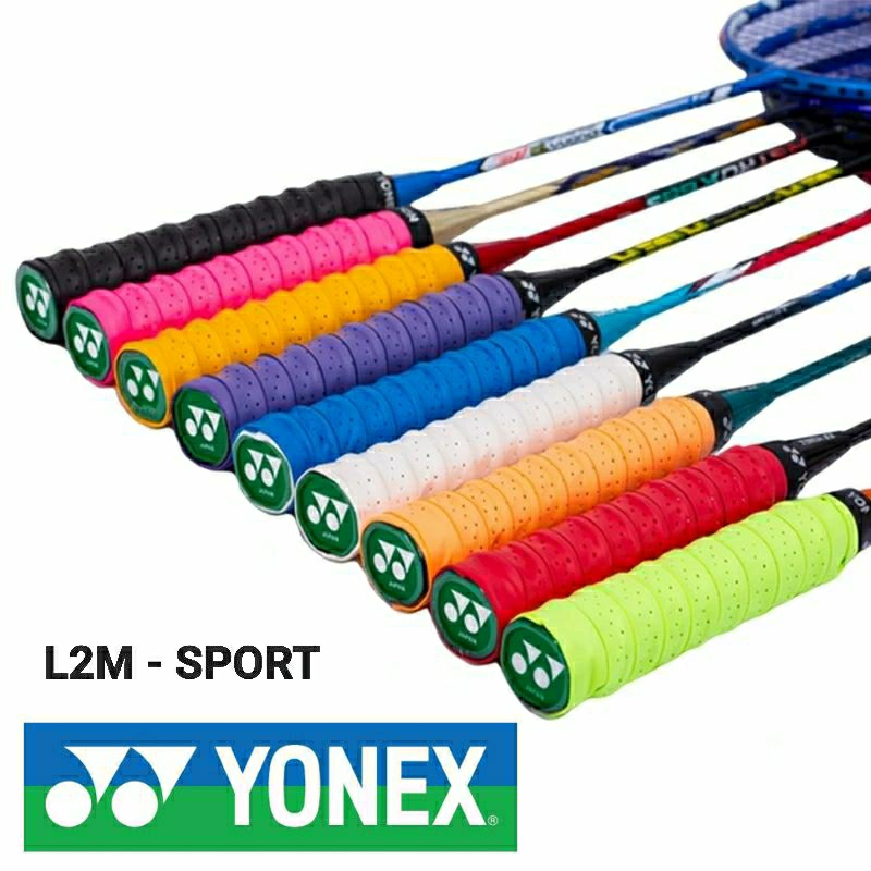 🛒🛒พร้อมส่ง🛒🛒YONEX STRONG GRIPZ กริปพันด้ามไม้แบด YONEX แบบมีแกนกระดูกงู สินค้ารับประกันของแท้100%