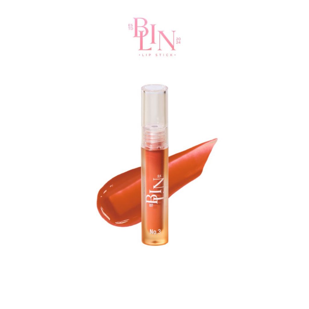 BLIN Gloss Lip No.3 Amber Glow 2.5 ml ลิปกลอส ฉ่ำวาว เกลี่ยง่าย เบาสบาย