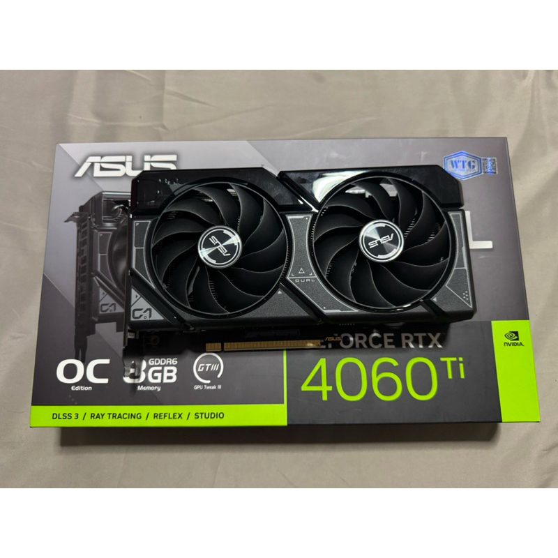 RTX 4060Ti 8GB ASUS DUAL OC มือสอง ประกันศูนย์ไทย