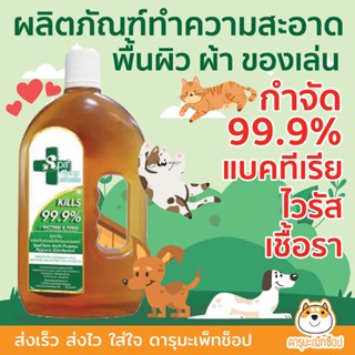 น้ำยาฆ่าเชื้อโรค แบคทีเรีย ไวรัส อเนกประสงค์ SPACLEAN 750 ML