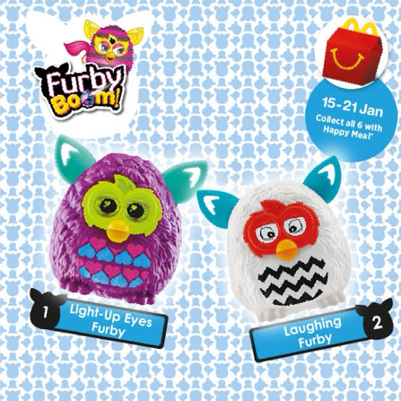 ของเล่น Mcdonald’s  Furby boom ปี 2013