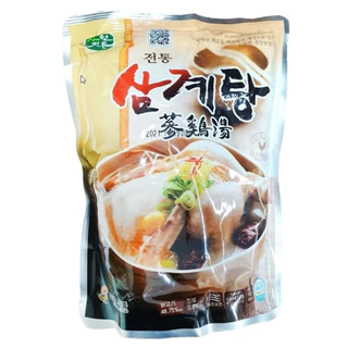 ไก่ตุ๋นโสม เกาหลี สำเร็จรูป ซัมกเยทัง ซัมเกทัง พร้อมทาน 삼계탕 Samgyetang 1 kg