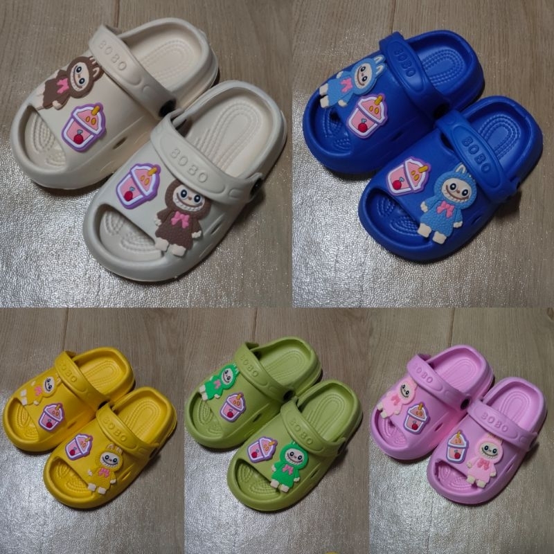รองเท้ารัดส้นเด็ก ลายบูบู้