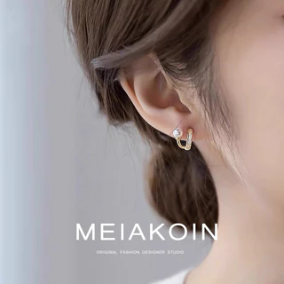 ต่างหูไข่มุก สไตล์เกาหลี Sasa Earrings (รหัสER19)