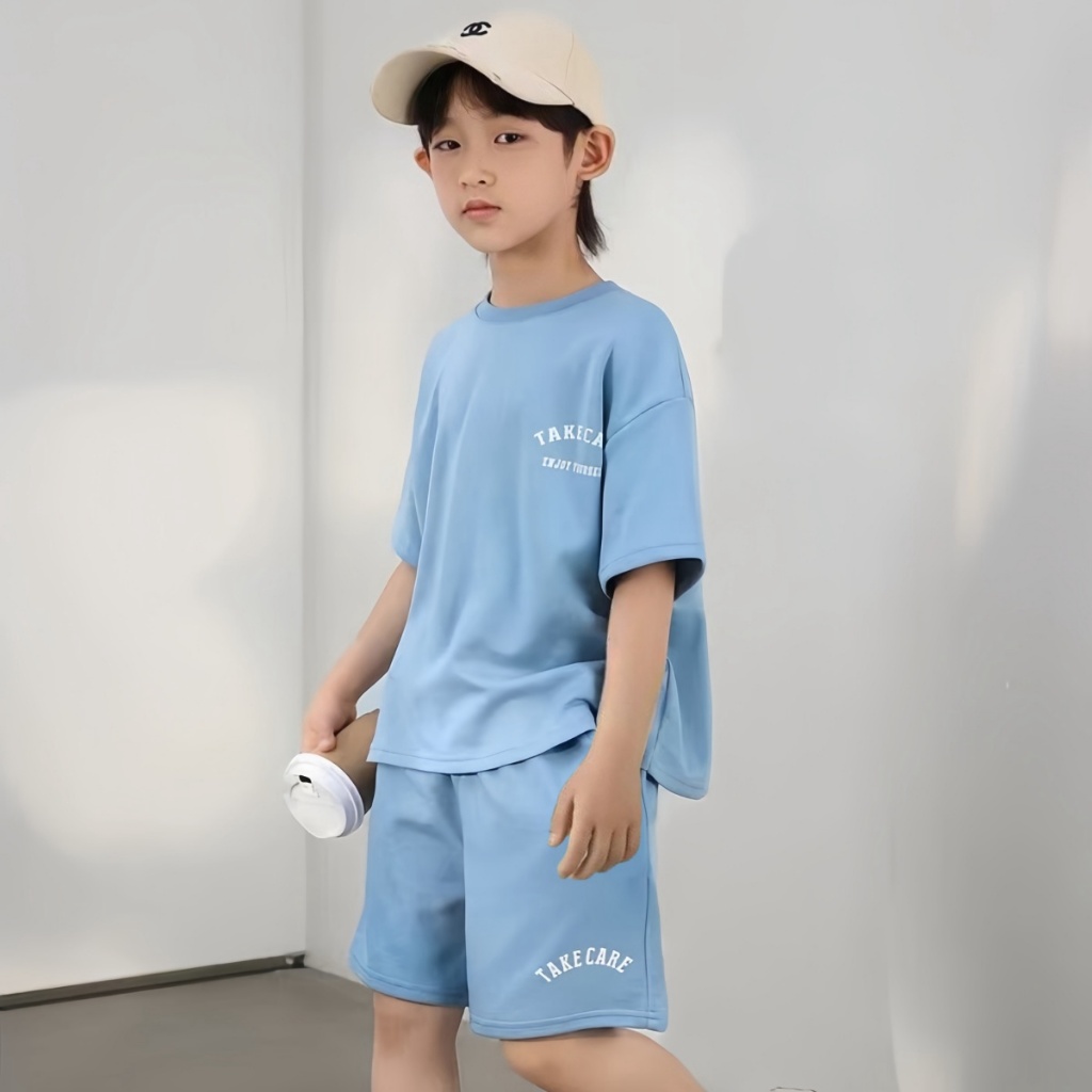 Beryl kidsชุดเซ็ทเด็กชายน่ารักชุดสูทลําลองสําหรับเด็กฤดูร้ รูปที่ 8