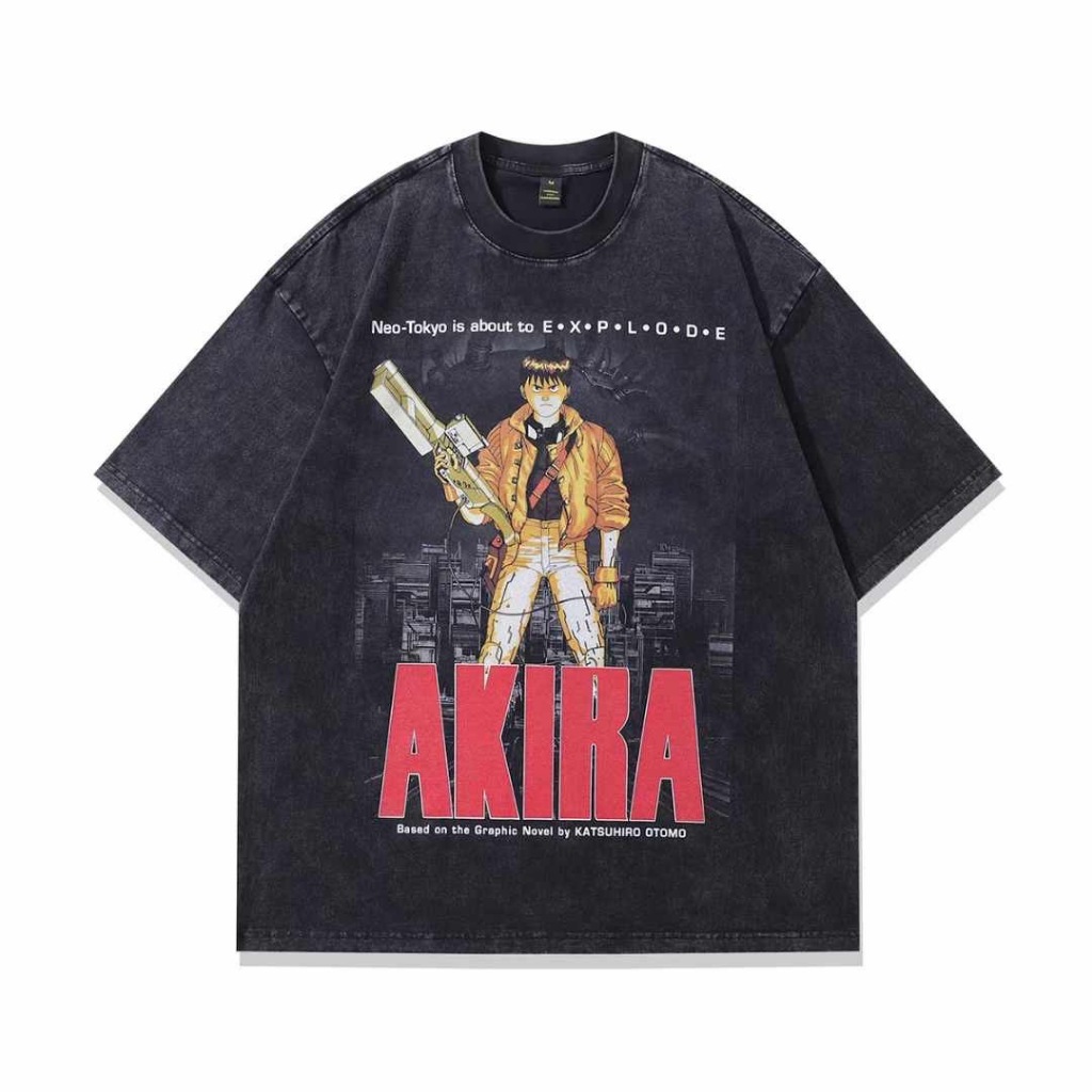 [พร้อมส่ง] Spenzer.street | Akira ss2 โอเวอร์ไซส์ เสื้อผ้าสตรีท เนื้อผ้าดี ทันกระแส unisex 2024 ขายดี