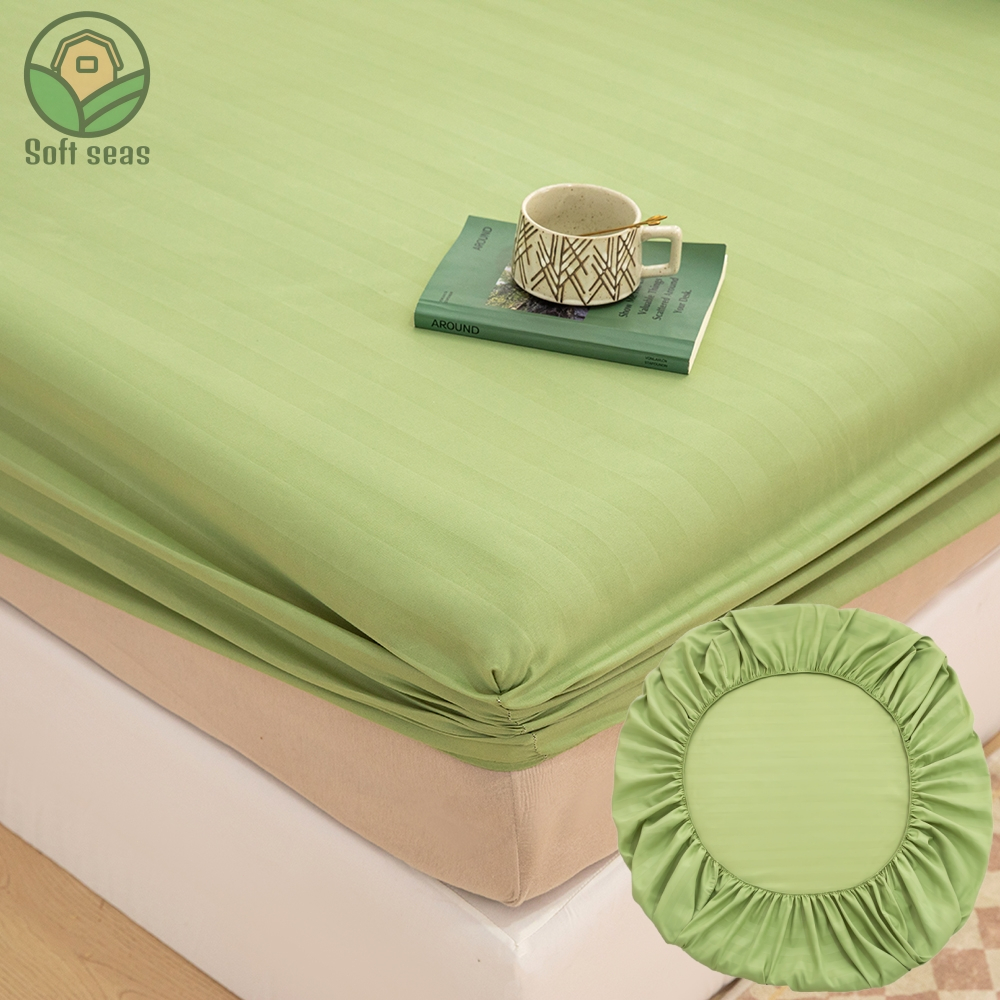 ผ้าปูที่นอน6/5/4/3.5/3ฟุต ฟุตรัดมุม กันไรฝุ่น ไม่ซีดจาง ผ้าปูที่นอนนุ่ม