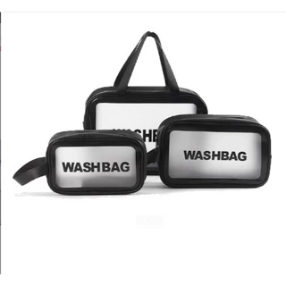FTD กระเป๋าเก็บเครื่องสำอางค์ มีซิป กันน้ำได้ รุ่น HL-1728