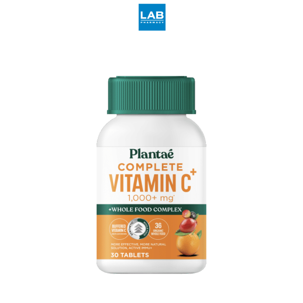 Plantae Vitamin C+ 30 Tab แพลนเต้ วิตามินซี พลัส 30เม็ด