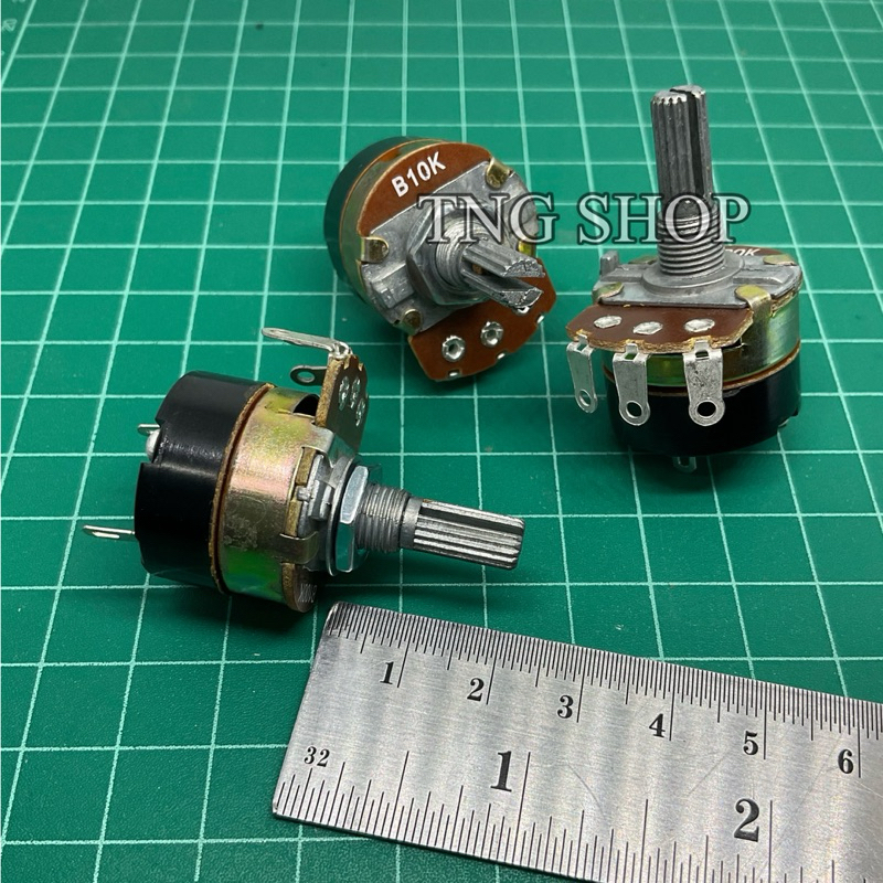 VR สวิตช์ เครื่องทำน้ำอุ่น แกนสั้น15mm/ 20mm/ 25mm มีค่า 5K,10K,20K,50K,100K,250K,350K,500K