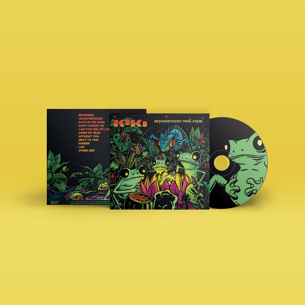 CD วง KIKI อัลบั้ม Metamorphosis: Final Stage ซีดี (ปี 2022)