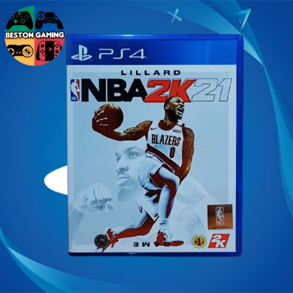 PS4 แผ่น ps4 NBA 2k21 Basketball เล่นได้ 1-4 คน