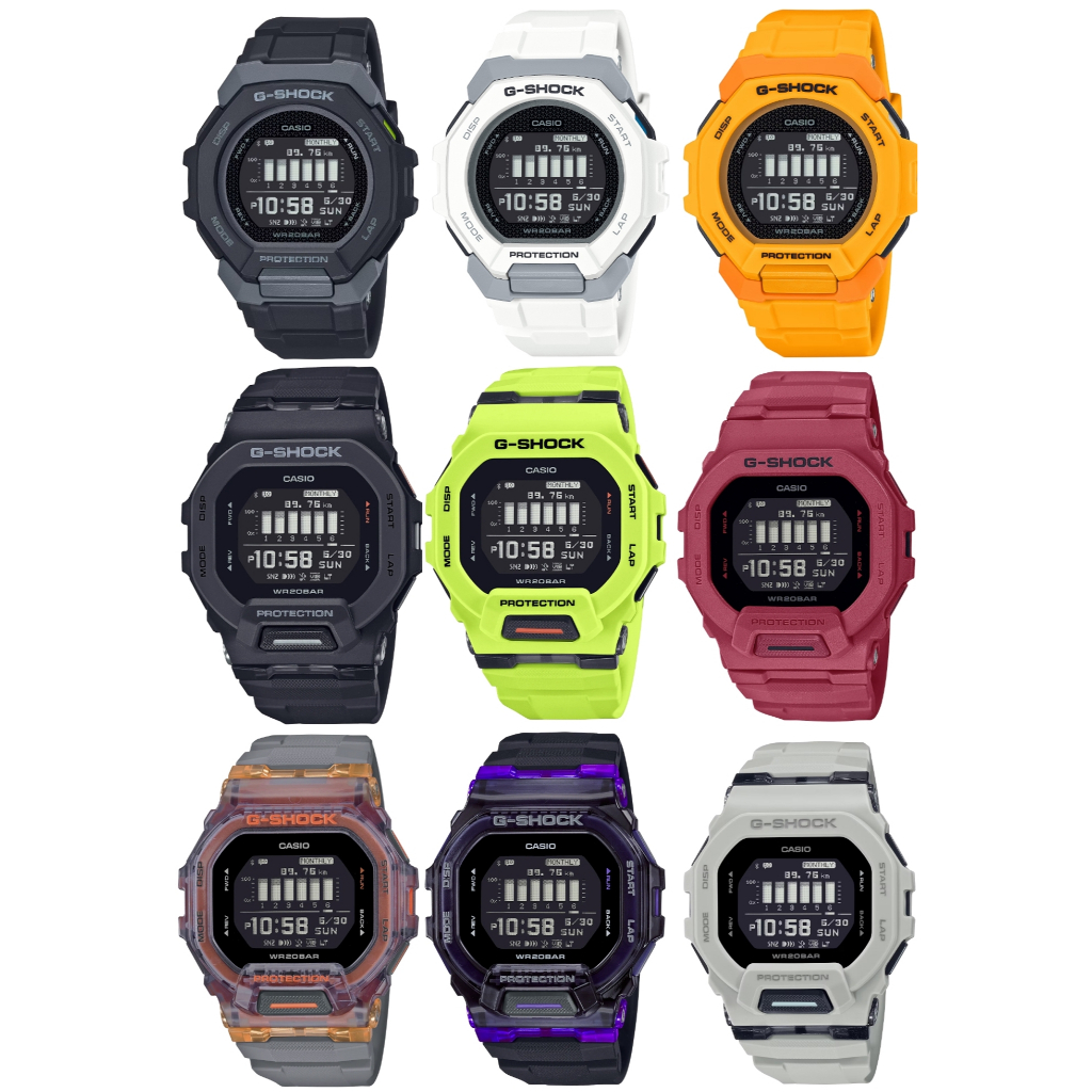 New Gshock GBD-200  GBD-300-1D GBD-300 ประกันศูนย์ cmg 1 ปี