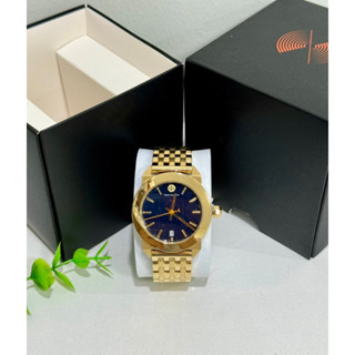 นาฬิกา TORY BURCH TBW8003 WHITNEY GOLD STAINLESS STEEL BLUE …