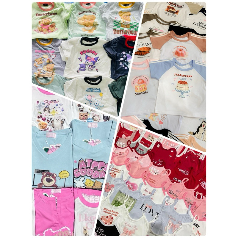 สินค้าแฟชั่น เสื้อครอปแฟชั่น