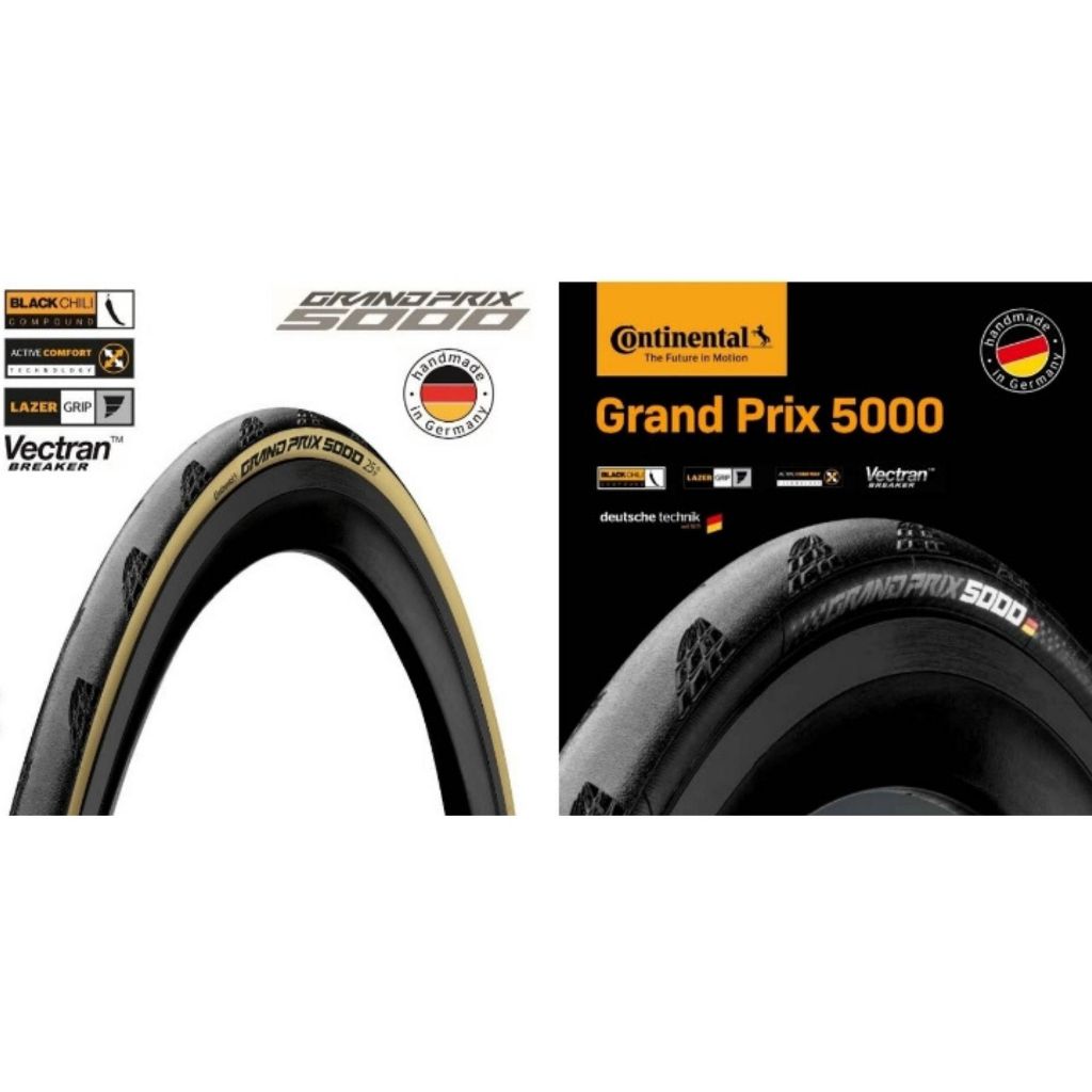 ยางนอกเสือหมอบขอบพับ Continental Grand Prix 5000 700x28C