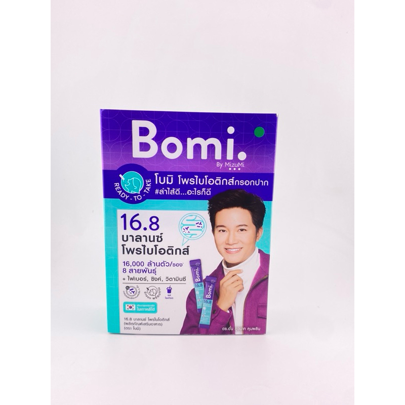 ผลิตภัณฑ์เสริมอาหาร 16.8 บาลานซ์ โพรไบโอติก Bomi. by MizuMi