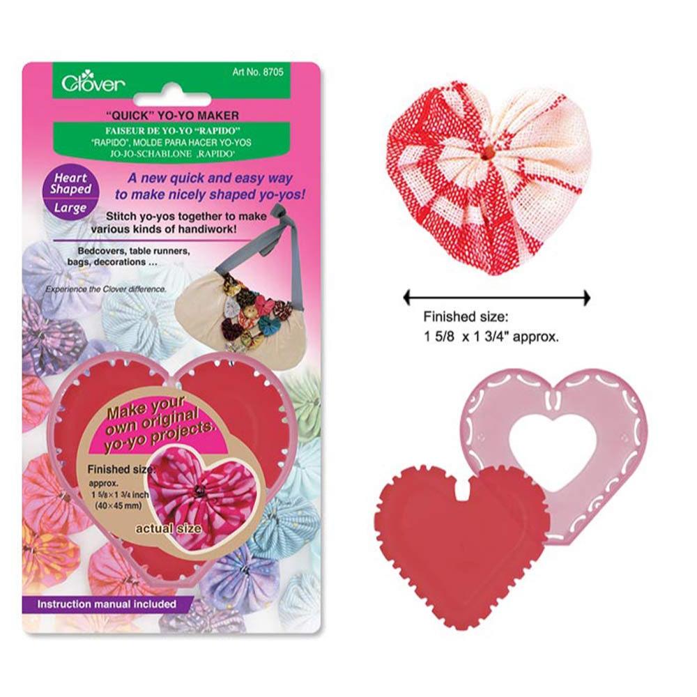 Clover Yo-Yo Maker Heart Shaped อุปกรณ์ทำโยโย่ รูปหัวใจ made in japan