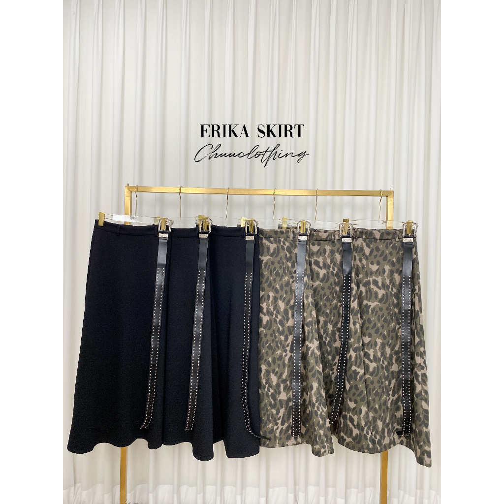 Chuuclothing Erika skirt [สินค้าพร้อมส่ง] เก็บโค้ดลด 30% สูงสุด 1,000 ฿ ที่หน้ากิจกรรมนะคะ
