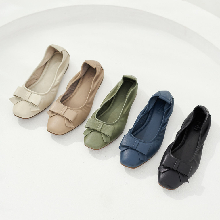 KIAH 80707 | WENDY รองเท้าหนังวัวเกรดพรีเมียม