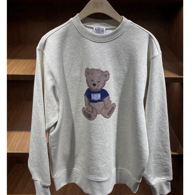 🎀 พร้อมส่ง / ของแท้ 🎀 Marithe Doodle Bear Hoodie