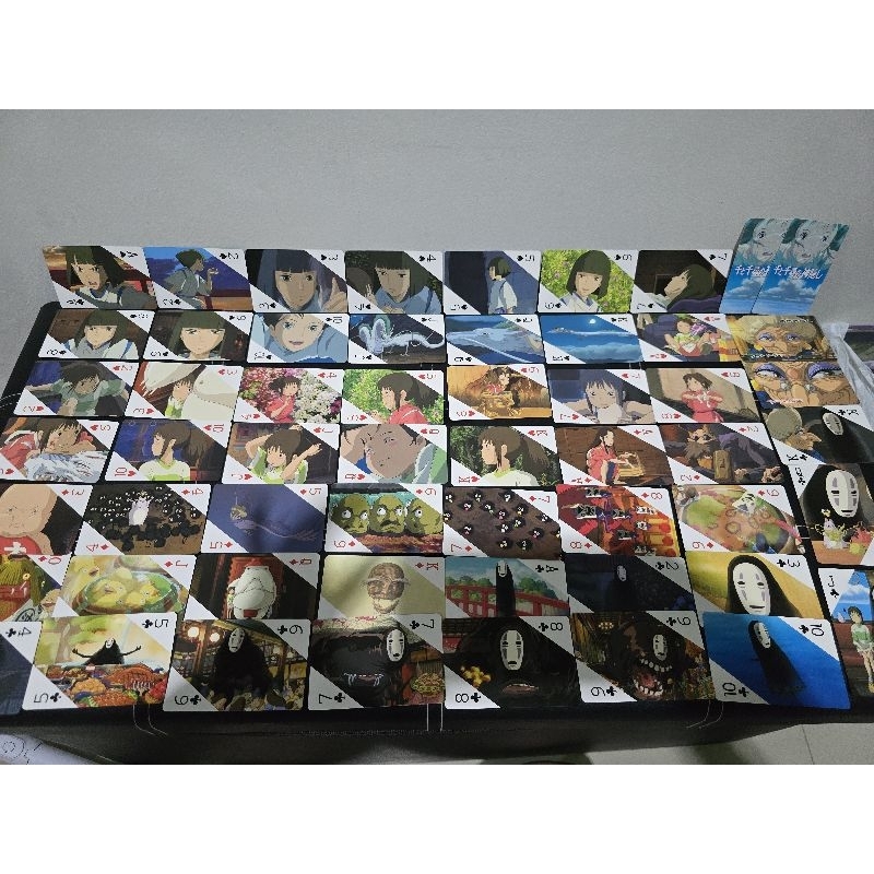 🇹🇭 การ์ด ไพ่ อนิเมะ Spirited Away มิติวิญญาณมหัศจรรย์ แท้🇯🇵 Studio Ghibli By Hayao Miyazaki Anime ca