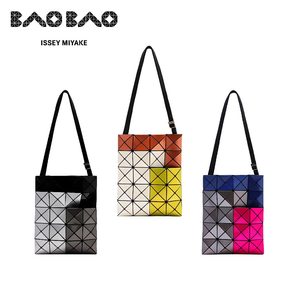[Japan]2024 ฤดูกาลใหม่ BAOBAO Issey Miyake ซีรีส์ 6x6 ของแท้ 100% กระเป๋าสะพายเดี่ยว