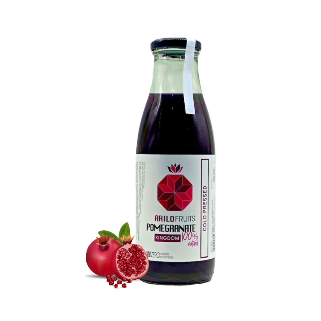 AriloFruits น้ำทับทิม 100% สกัดเย็น (Cold Pressed) Pomegranate juice