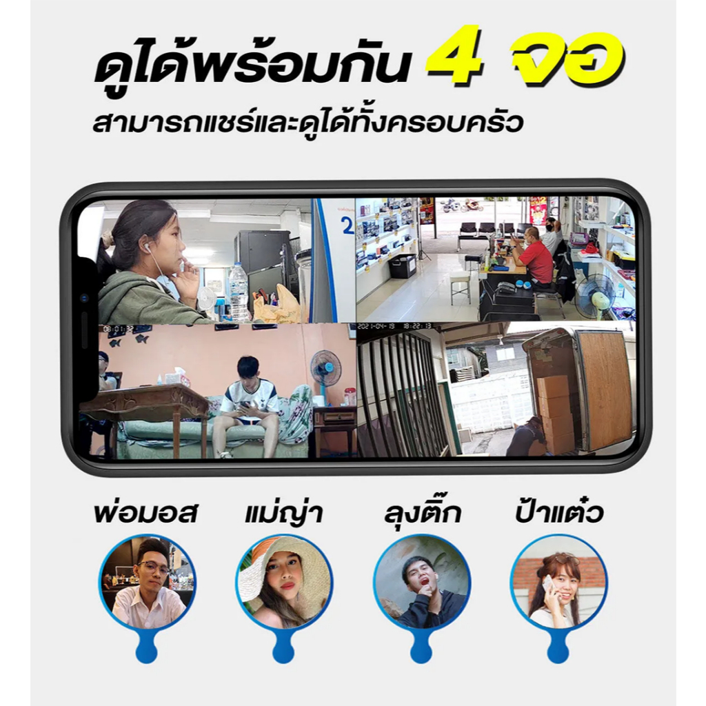 ล้องวงจรปิด 5G 8ล้านพิกเซล PTZ WIFI ip camera HD 4K กล้องวงจรปิดไร้สาย ภาพคมชัด กล้องกันน้ำ​ outdoor