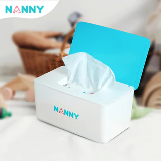 Nanny กล่องใส่กระดาษทิชชู่ กล่องทิชชู่ ทรงผืนผ้า มีฝาปิด หยิบใช้สะดวก