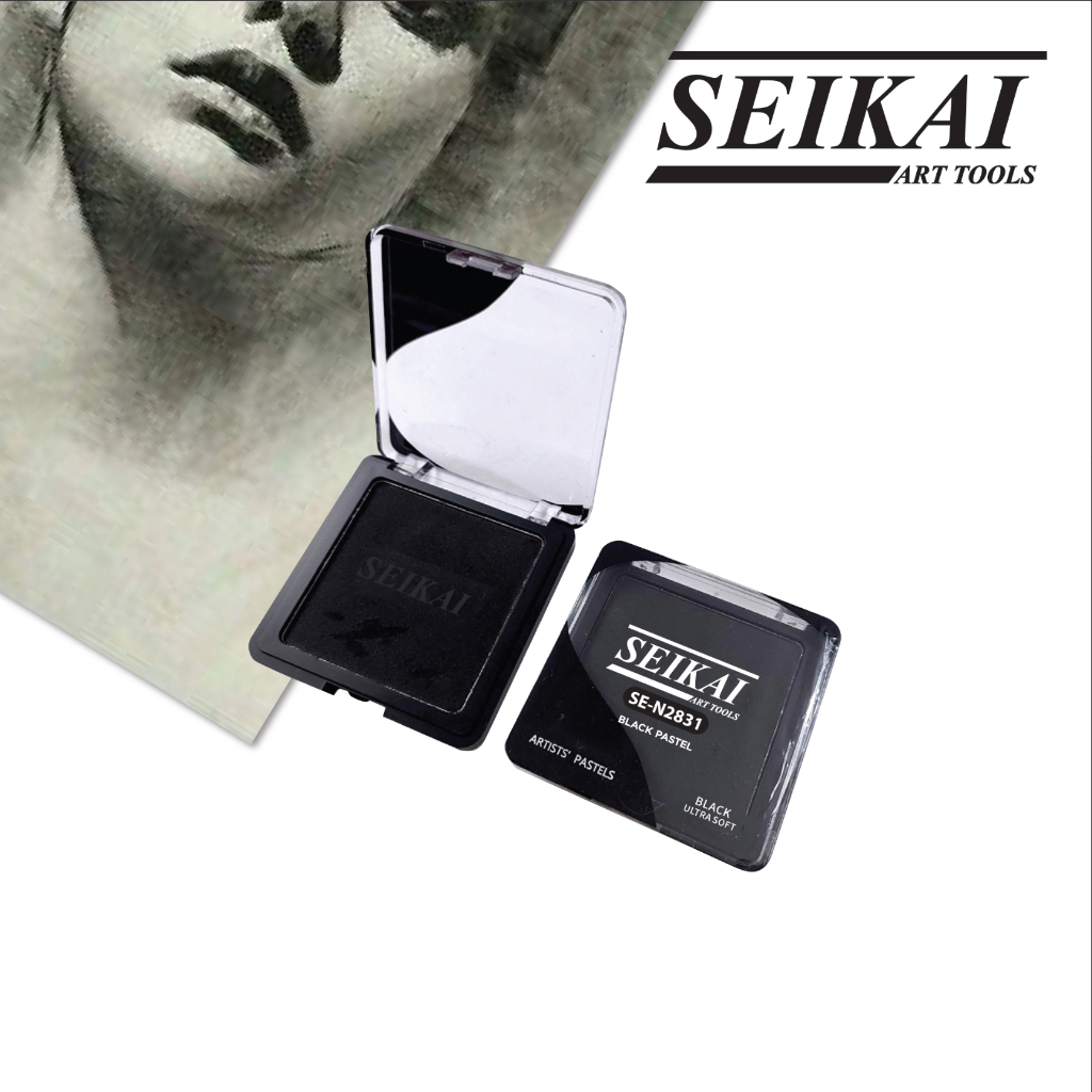 Seikai Black Sketch SE-N2831 I ตลับสเก็ตช์พกพาสีดำ