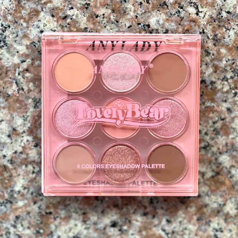 Anylady LovelyBear 9Colors Eyeshadow Palette