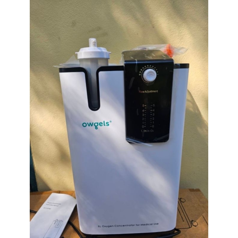 เครื่องผลิตออกซิเจน ขนาด 5 ลิตร ยี่ห้อ owgels
