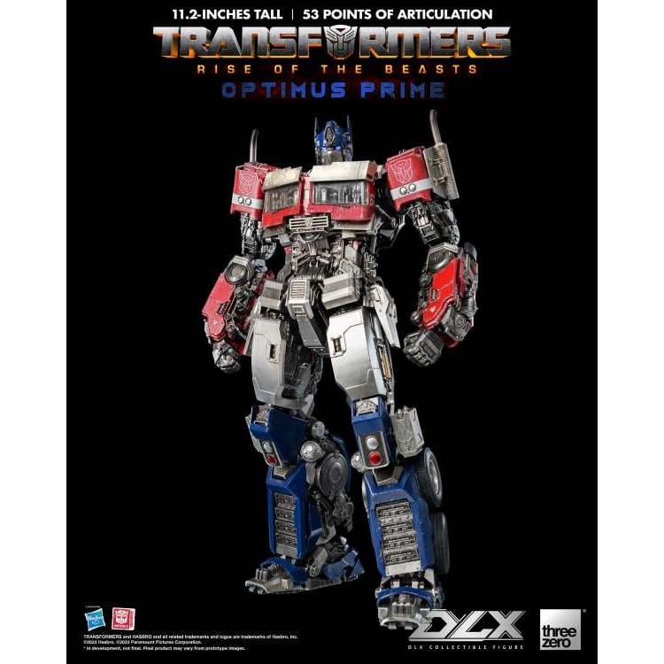 Transformers: Rise of the Beasts DLX Scale Collectible Series Optimus Prime BY THREEZERO
