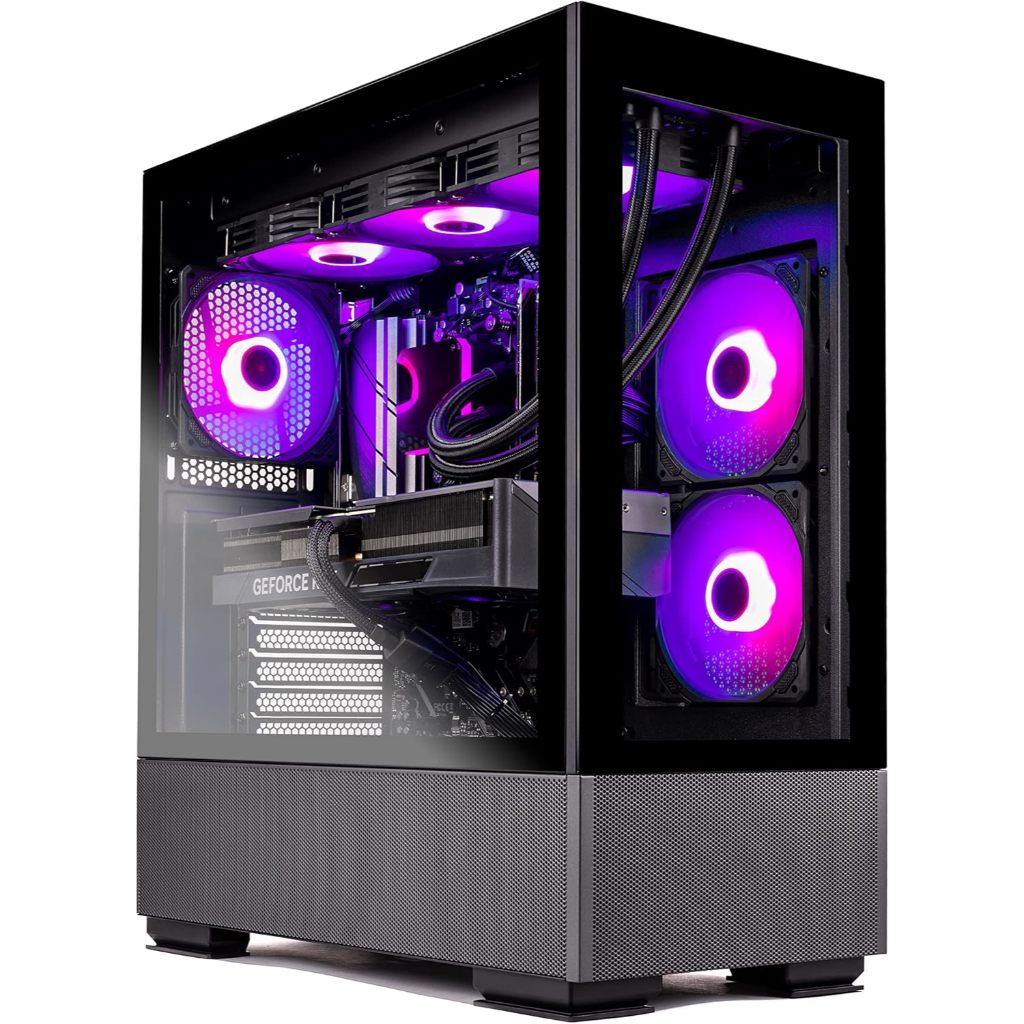 Skytech Gaming Azure Gaming PC Desktop – AMD Ryzen 7 7700X 4.5 GHz, NVIDIA RTX 4070