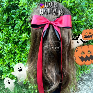 โบว์ติดผม โบว์หางยาวสวยพริ้ว มี 15 สี(พร้อมส่ง)