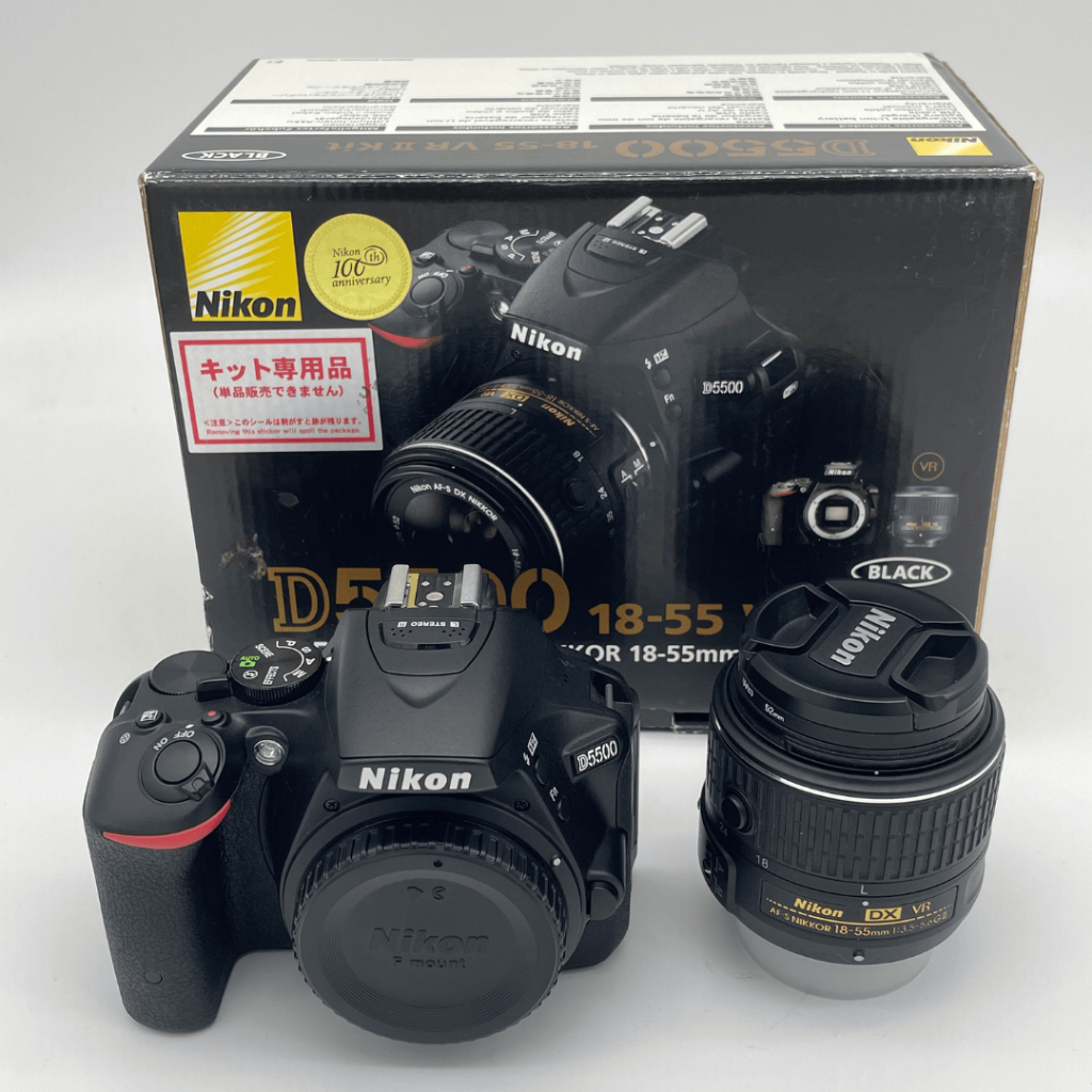 [มือสอง] Nikon D5500 + Kit 18-55 mm *รบกวนอ่านรายละเอียดสินค้าก่อนสั่งซื้อ