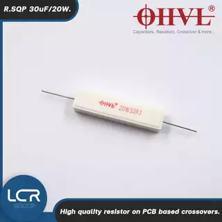 OHVL R.Resistor SQP 2.0-47Ohm 20W. รีซิสเตอร์ ตัวต้านทาน High quality resistor on PCB based crossovers