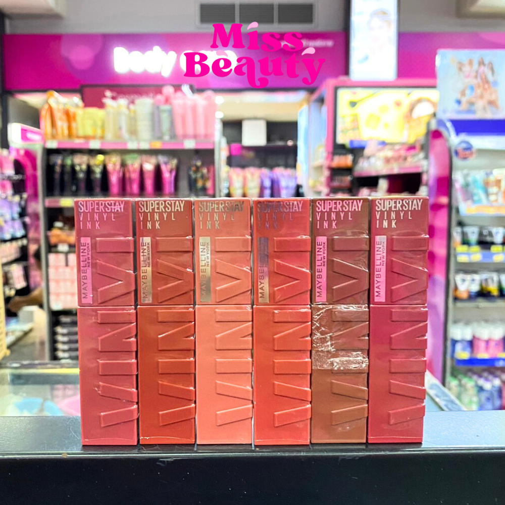 (liveลด100.-) Maybelline New York Superstay Vinyl Ink Longwear Liquid Lipcolor 4.2 ml เมย์เบลลีน นิวยอร์ก ลิควิดลิปสติก
