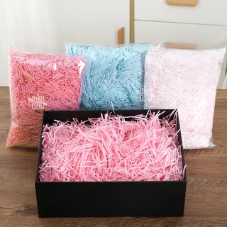 (แพ็คละ1kg.)กระดาษฝอย กระดาษฝอยกันกระแทก 1กิโลกรัม นุ่มฟู กระดาษฝอยสี