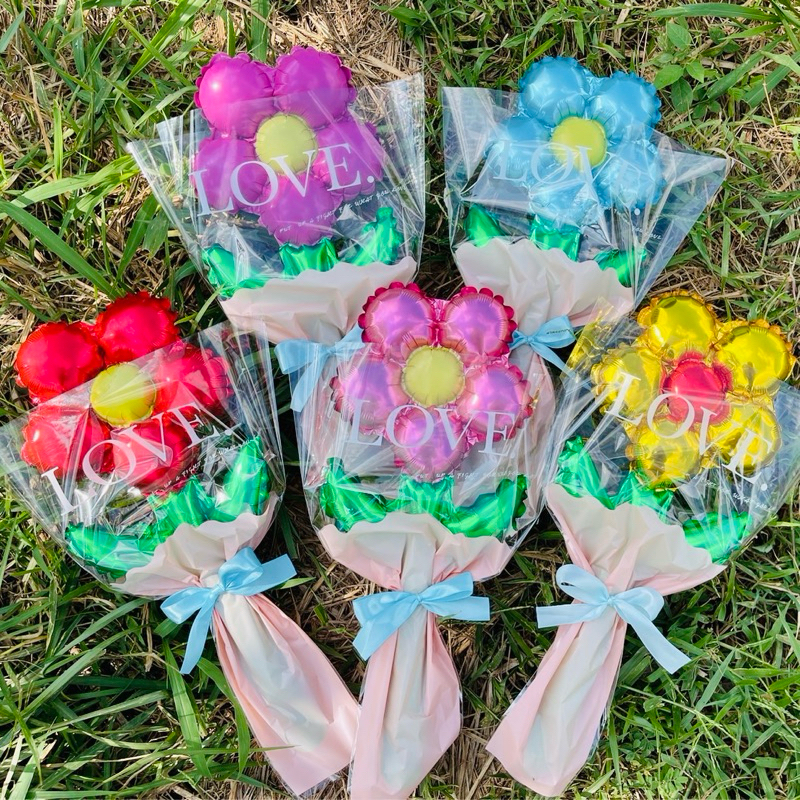 ลูกโป่งช่อดอกไม้ งานสังสรรค์ พร้อมส่งในไทย