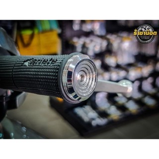 Lead อุดปลายแฮนด์ Laed ตรงรุ่น บูทจี้ลาย แบบเงา (เซ็ต 1คู่)