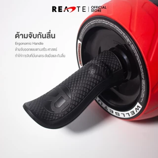 READTE ลูกกลิ้งบริหารหน้าท้อง สปริงดึงกลับ ล้อออกกำลังกาย ปั้นซิกแพค ฟรีแผ่นรองเข่า AB WHEEL