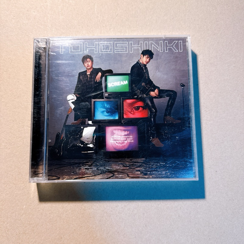 CD+DVD ซีดีเพลง TVXQ Tohoshinki - SCREAM