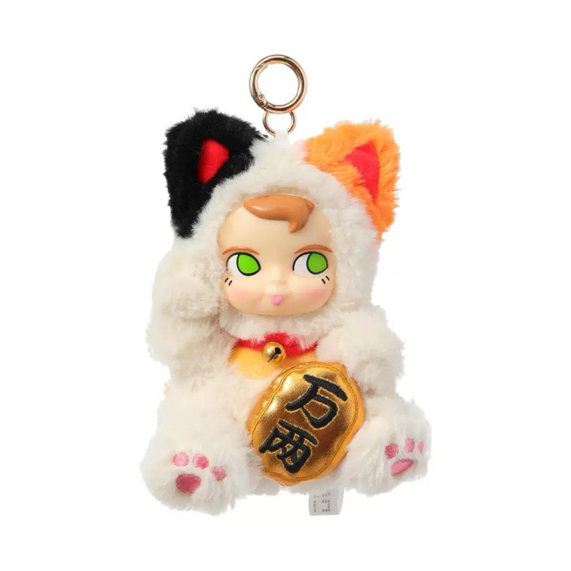โค๊ดไลฟ์ลด 100.- | พร้อมส่ง พวงกุญแจตุ๊กตา Samsam lucky cat