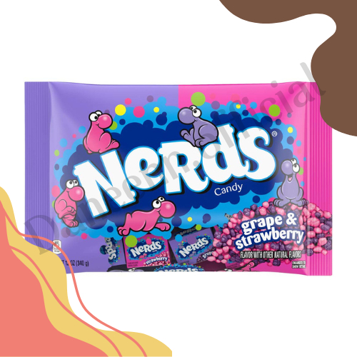 Nerds candy รส Grape & strawberry 340g EXP. 05/2026