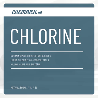 500ml คลอรีนน้ำ ทำความสะอาด ฆ่าเชื้อโรค / Liquid chlorine - Chemrich