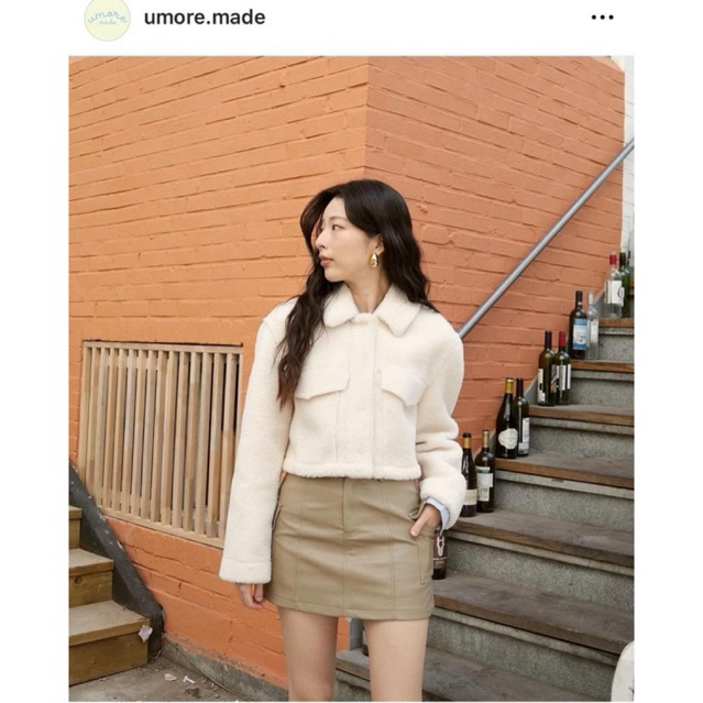 umoremade สีขาว freesize อก40