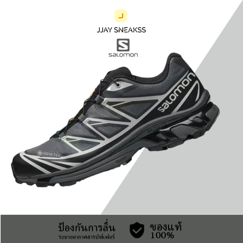 〖ของแท้ 100%〗 SALOMON XT-6 Sneakers Black 416635