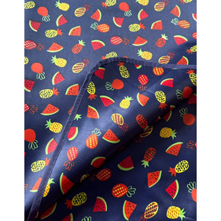 ผ้าปูโต๊ะยางพาราลายผลไม้ สวย เรียบ